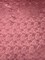 1 Yard Mauve Rose Floral Jacquard Satin Fabric, 100% Polyester, 60/59" Wide